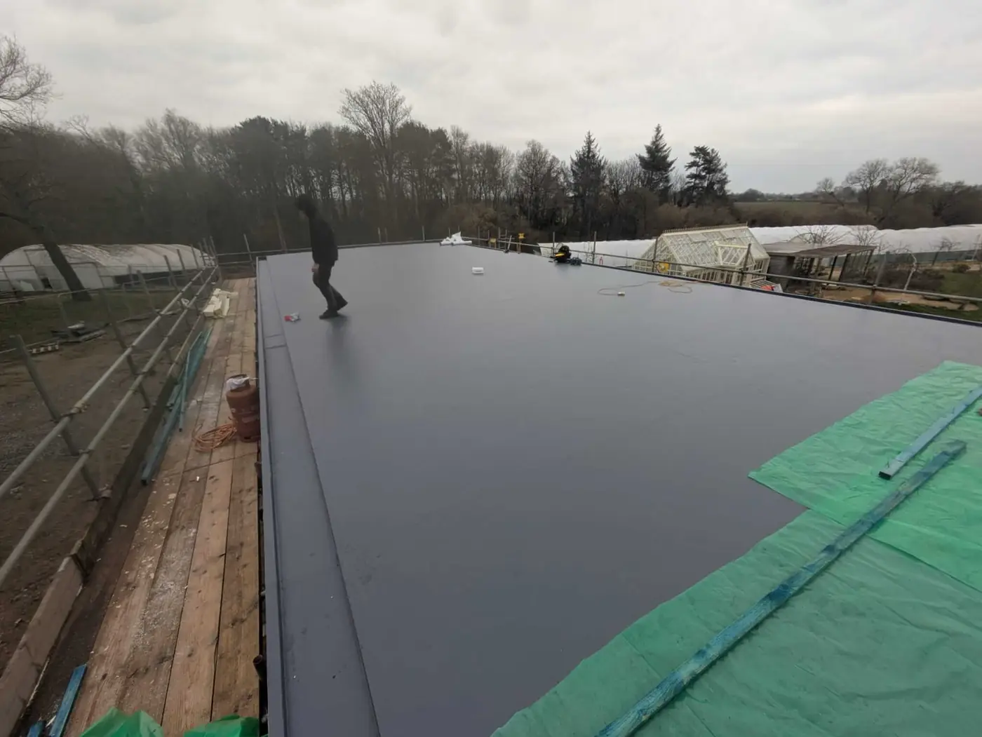Arvensis Perennials, Bradford-on-Avon: roof works