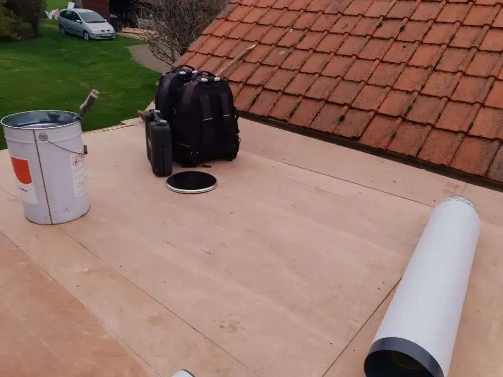 Bournemouth Warm Roof Extension: roof works
