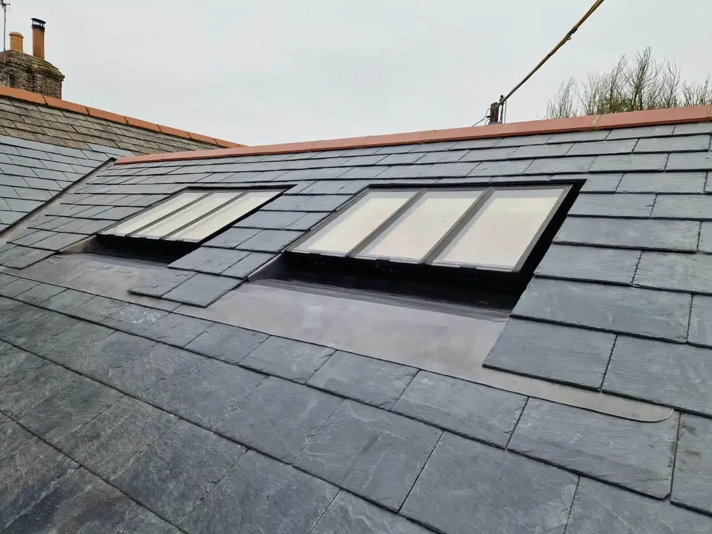 Holdenhurst Village, Bournemouth: completed roof
