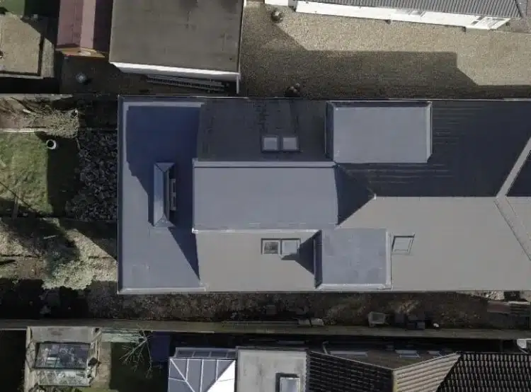 6 Leydene Road: completed roof