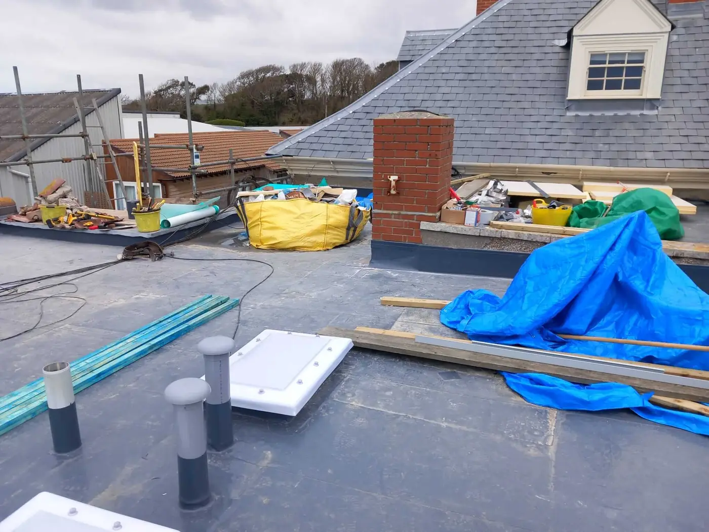 Moonfleet Manor Hotel, Weymouth: roof works