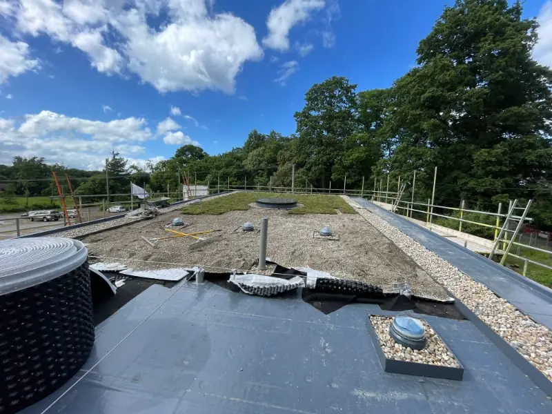 Upton Country Park, Poole: roof works